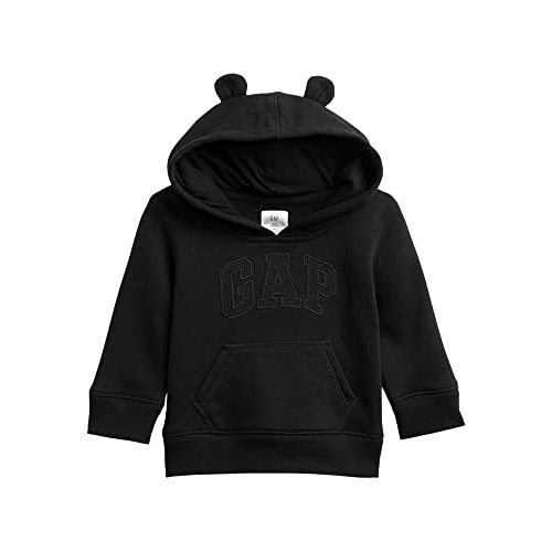 GAP Baby Boys' Playtime Favorites Logo Pullover Hoodie Hooded Sweatshirt