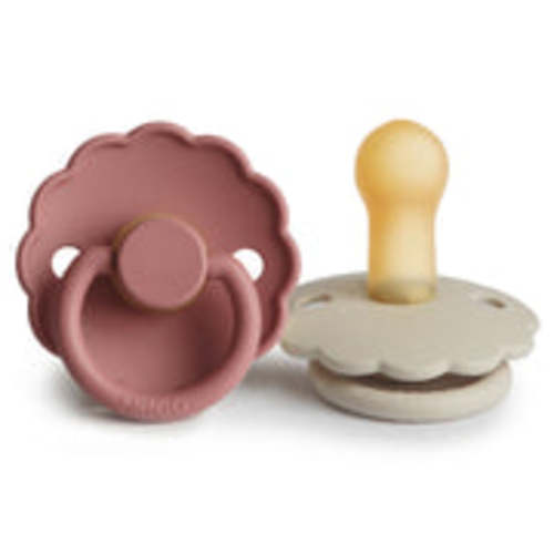 FRIGG Daisy Natural Rubber Pacifier 2-Pack – Mushie