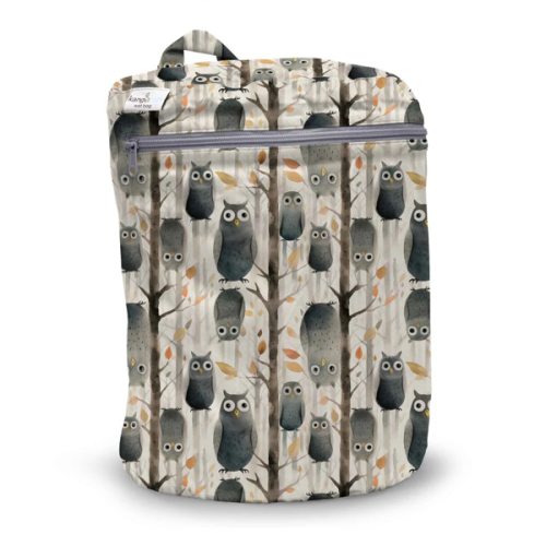 Kanga Care Cloth Diaper Wet Bag - Hoot