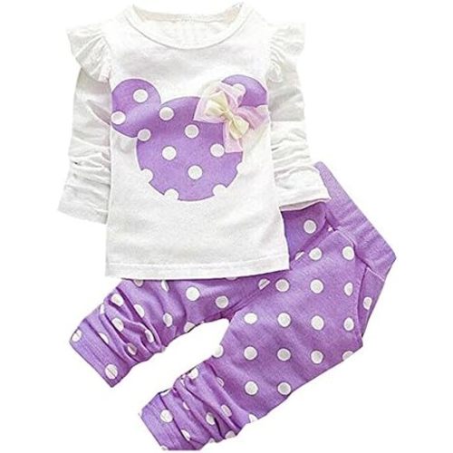 Baby Girl Clothes Infant Outfits Set 2 Pieces Long Sleeved Tops + Pants