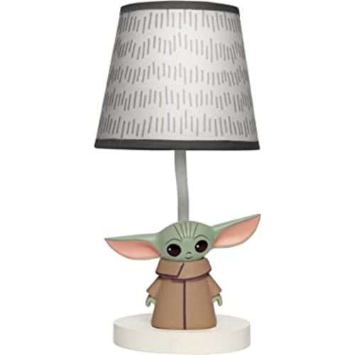 Lambs & Ivy Star Wars The Child/Baby Yoda Nursery Lamp with Shade and Bulb