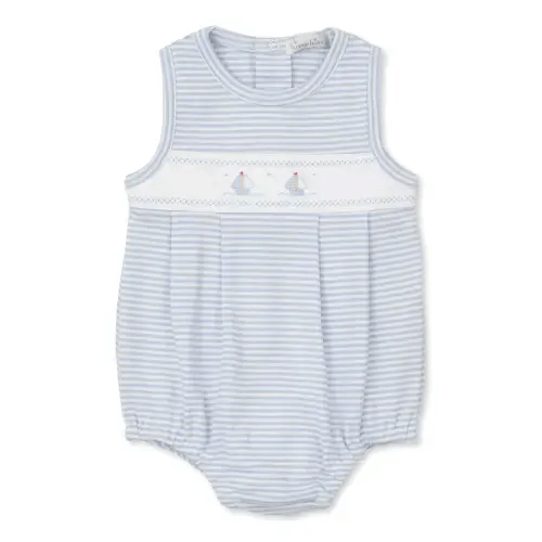Saturday Regatta Blue Stripe Bubble