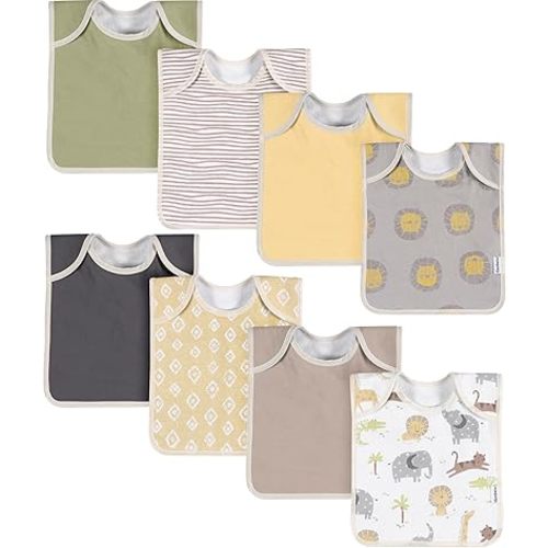 Gerber Unisex Baby Lap Shoulder Bibs