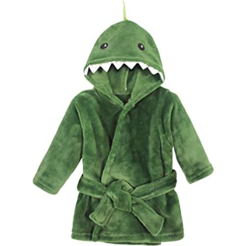 Hudson Baby Unisex Baby Plush Animal Face Bathrobe