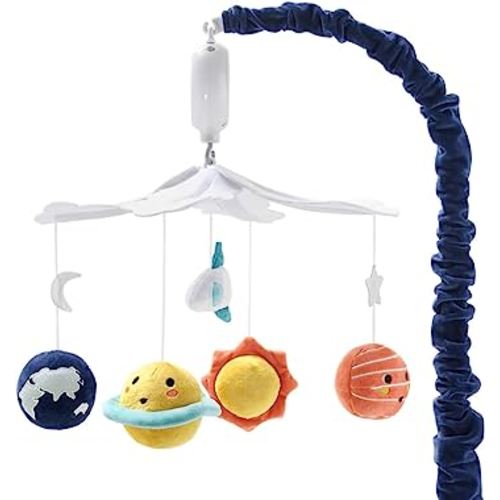 The Peanutshell Space Musical Crib Mobile