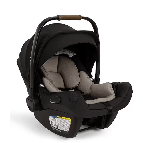 Nuna Pipa Aire Infant Car Seat & Base in Caviar