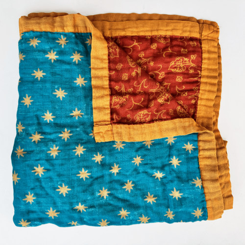 Our Lady of Guadalupe Luxury Double Sided Muslin Catholic Blanket