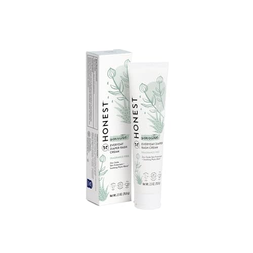 Honest Diaper Rash Cream, 2.5 Ounce