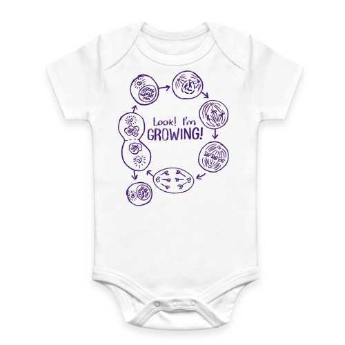 Mitosis I'm Growing Baby Bodysuit