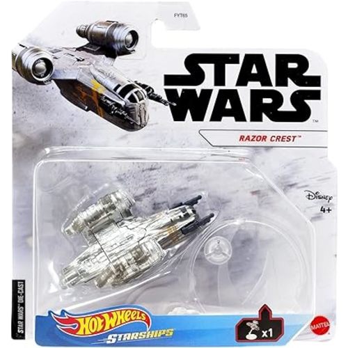 Hot Wheels Star Wars Starships Razor Crest Die Cast Vehicle