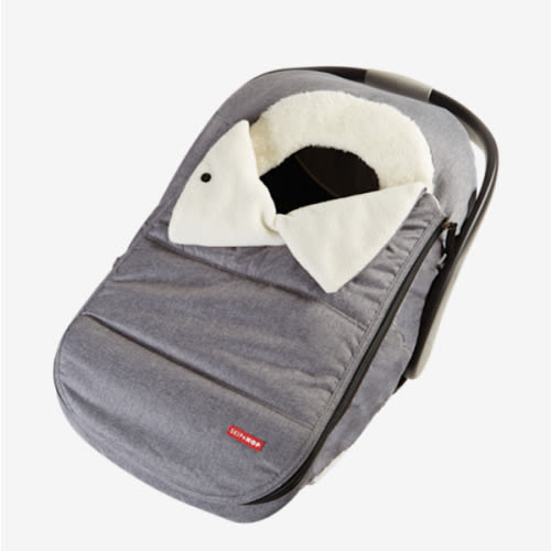 Skip Hop Winter Car Seat Cover, Stroll & Go, Heather Grey