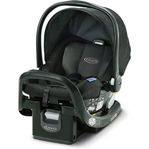 Graco SnugFit 35 Infant Car Seat with Simply Safe Adjust Harness System | Baby Car Seat with Anti Rebound Bar, Gotham