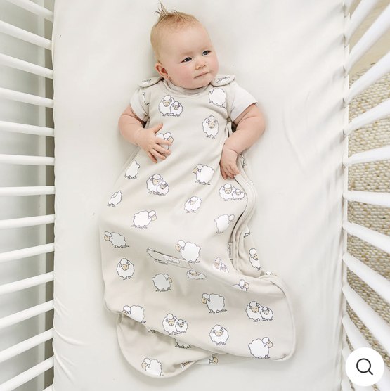 4 Season® Ultimate Baby Sleep Bag, Merino Wool & Organic Cotton, Sheep