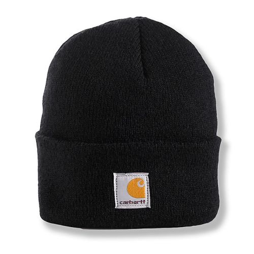 Carhartt® Infant/Toddler Foldover Knit Hat in  - Black