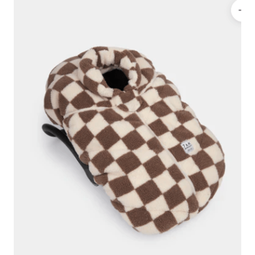 Car Seat Cocoon - Checker Berber