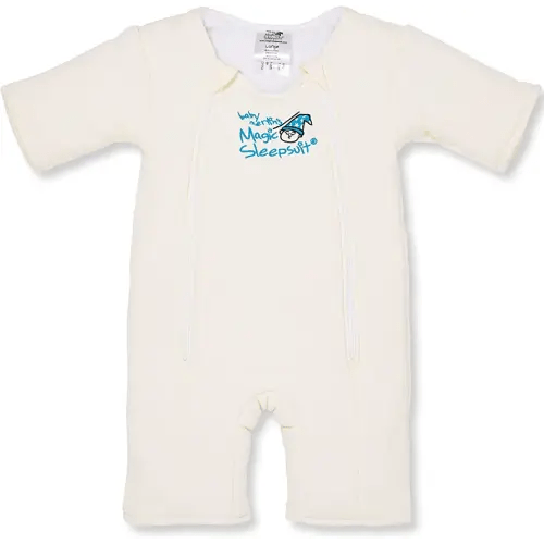 Magic Sleepsuit Baby Merlin's Swaddle Transition Product - Cotton - Cream colour- for 6-9 Months baby