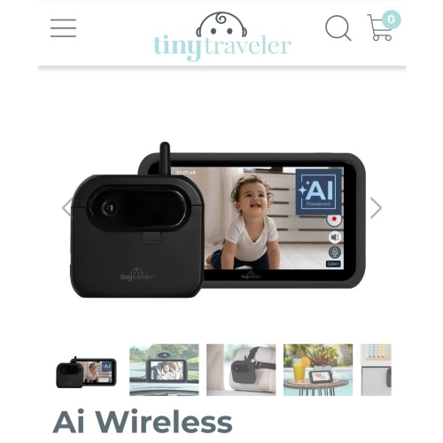 Tiny Traveler Ai Wireless Smart Baby Monitor for Home and for Car - TT006P
