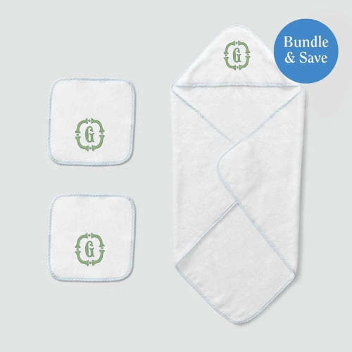 Applique Baby Bath Bundle (3 pieces)