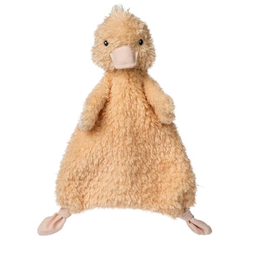 Mary Meyer Lovey for Babies Again Friends Soft Snuggle Toy Made from Recycled Materials, 11-Inches, Duck