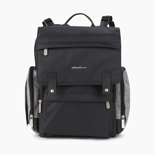 Eddie Bauer Crosstown Diaper Backpack - Black