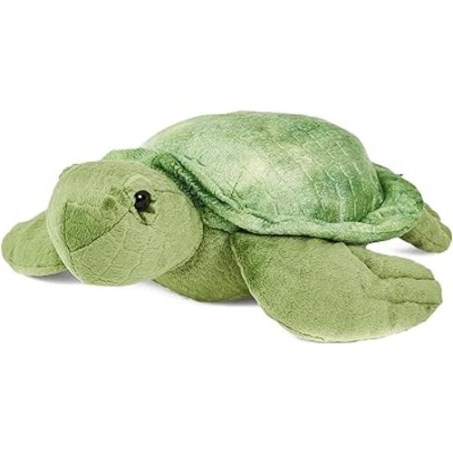 Bearington Shelton Plush Sea Turtle Stuffed Animal, 12 Inches