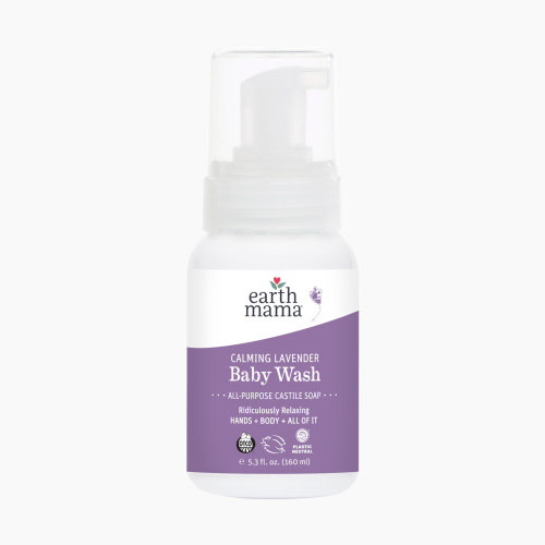 Earth Mama Baby Wash - Calming Lavender, 5.3 Fl Oz