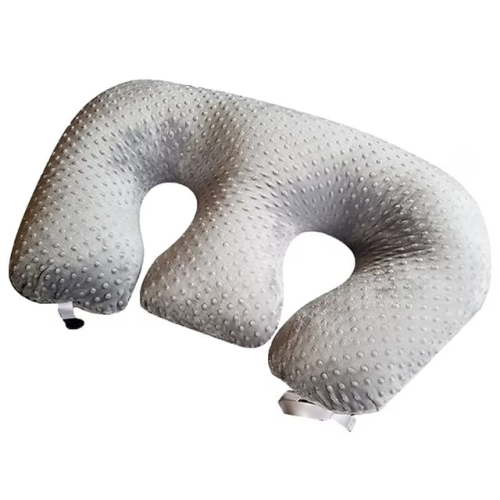 Twin Z-Pillows 6 uses in 1 Twin Pillow ! Breastfeeding, Bottlefeeding, Tummy0 Time, Reflux, Support and Pregnancy Pillow! Gray 1Pack