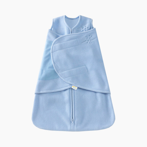 Halo SleepSack Swaddle (Micro-Fleece) - Blue, Newborn