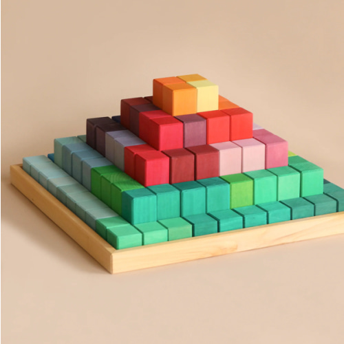 Grimm's Stepped Pyramid Block Set - Large (ships in 1-2 weeks)– Odin Parker