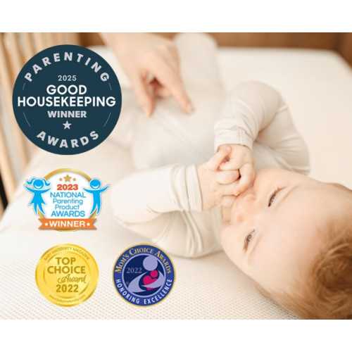 Breathable Organic 2-Stage Baby Crib Mattress