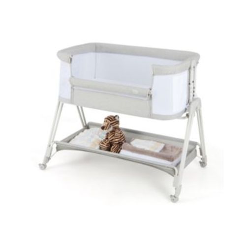 Portable Bedside Bassinet with 7 Adjustable Heights