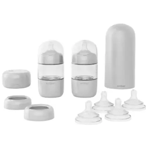 Ember - Baby Bottle System 6 oz Self-Warming Smart Baby Bottle - Gray
