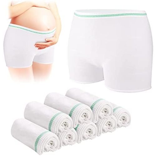 CARER Healthcare Incontinence Pregnancy Mesh Underwear Postpartum Seamless Mesh Panties Postpartum Reusable