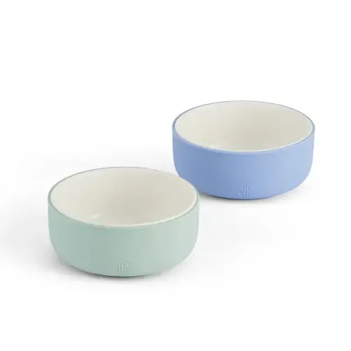 Porcelain Bowl with Silicone Sleeves