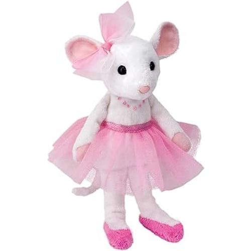 Douglas Petunia Ballerina Mouse Plush Stuffed Animal
