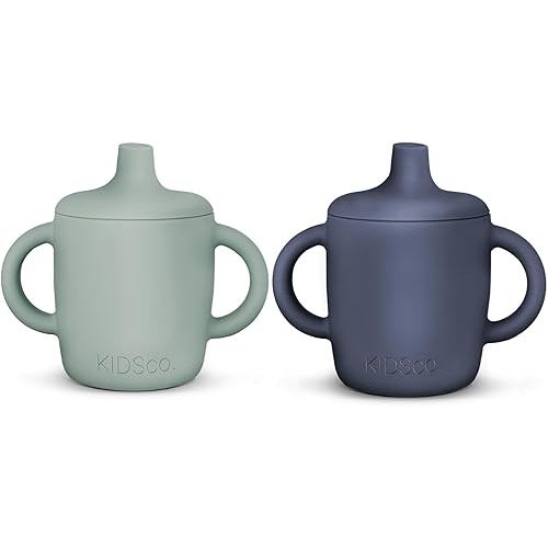 Silicone Sippy Cups with Easy Grip