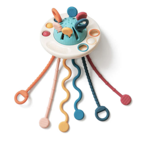 UFO Silicone Pulling Toy