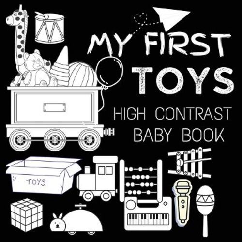 High Contrast Baby Book - Toys - (High Contrast Baby Book for Babies) by M Borhan (Paperback)