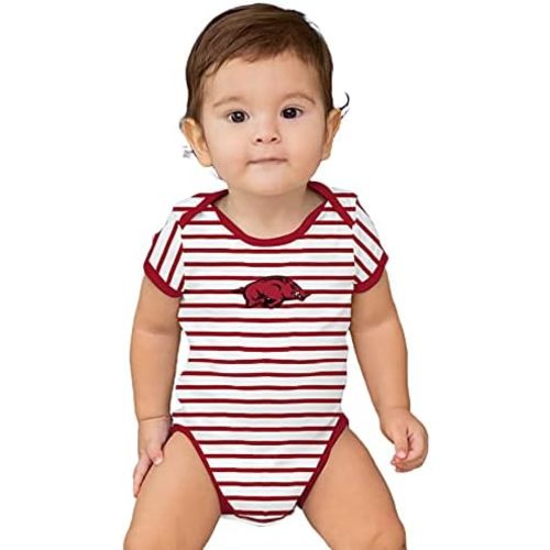 Two Feet Ahead Striped Baby Bodysuit Creeper Baby Boy Clothes for Newborn infants