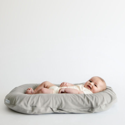 Snuggle Me Organic Cotton Cover - Stone