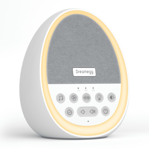 Dreamegg Baby Sound Machine, White Noise Machine, Sleep Soother for Baby, Rechargeable Sound Machine for Baby Kid Nursery