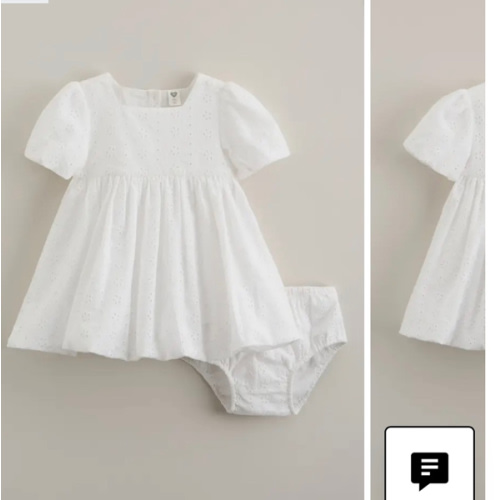 Nordstrom Bubble Cotton Broderie Anglaise Dress with Bloomers | Nordstrom