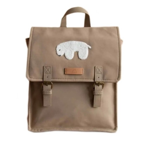 Polar Bear Puffed Backpack