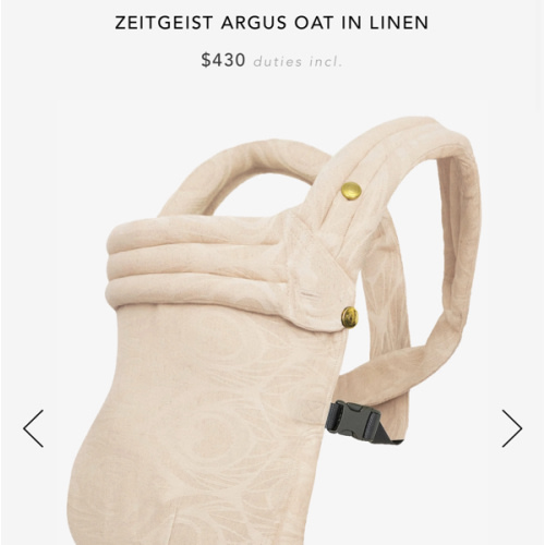 Argus Oat | Zeitgeist Baby Carrier | SHOP ARTIPOPPE