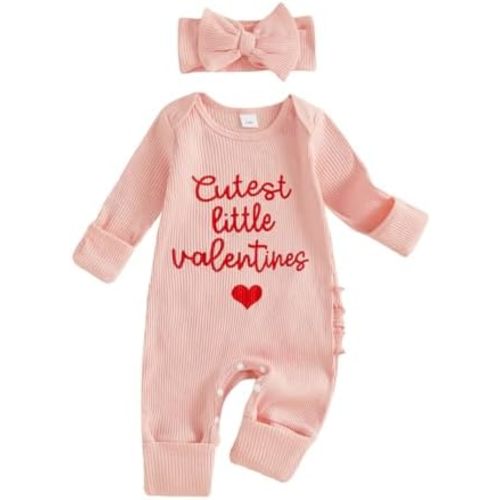 FYBITBO My First Mardi Gras Baby Girl Outfit Newborn Long Sleeve Romper Onesie Infant Jumpsuit Winter Spring Clothes Outfits