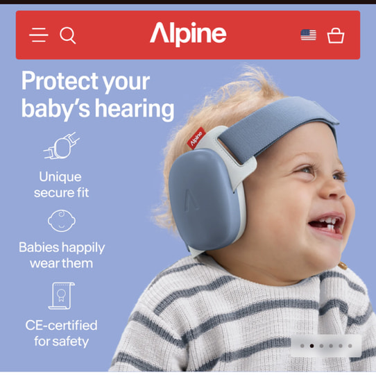 Muffy Baby Comfort Baby Ear Protection | Alpine