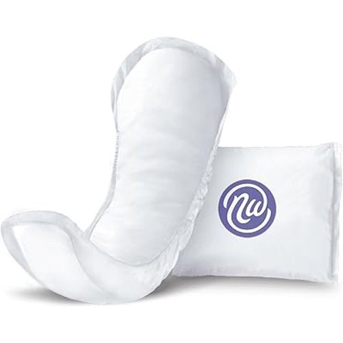 Incontinence Pads for Women, Skin-Safe Design, Ultimate Absorbency Bladder Control Pads for Leaks, Disposable, Discreet, Individually Wrapped, 15.75 in, 30 Count, 1 Pack