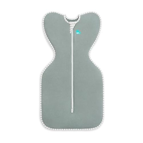 Love to Dream Swaddle UP, Baby Sleep Sack, Self-Soothing Swaddles for Newborns, Get Longer Sleep, Snug Fit Helps Calm Startle Reflex, New Born Essentials for Baby, 1.0 TOG, 13-19 lbs, Deep Olive