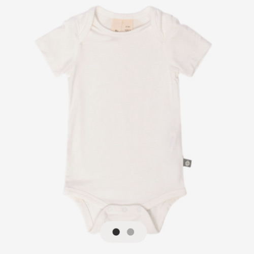 Bodysuit in Cloud | Infant Bodysuit | Kyte Baby (0-3 M/Cloud)