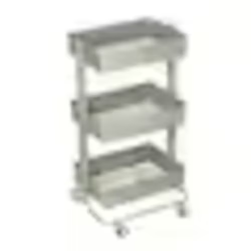 Lexington 3-Tier Rolling Cart by Simply Tidy®